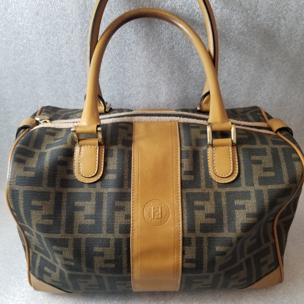 Authentic Vintage Fendi Zucca Bag